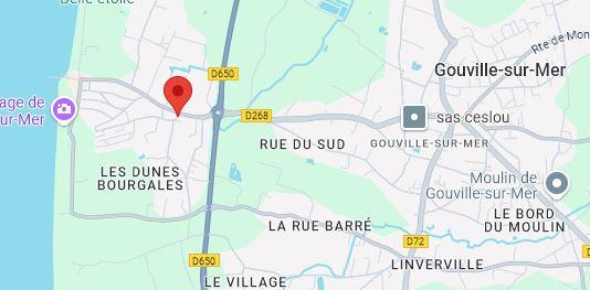 Emplacement du gite